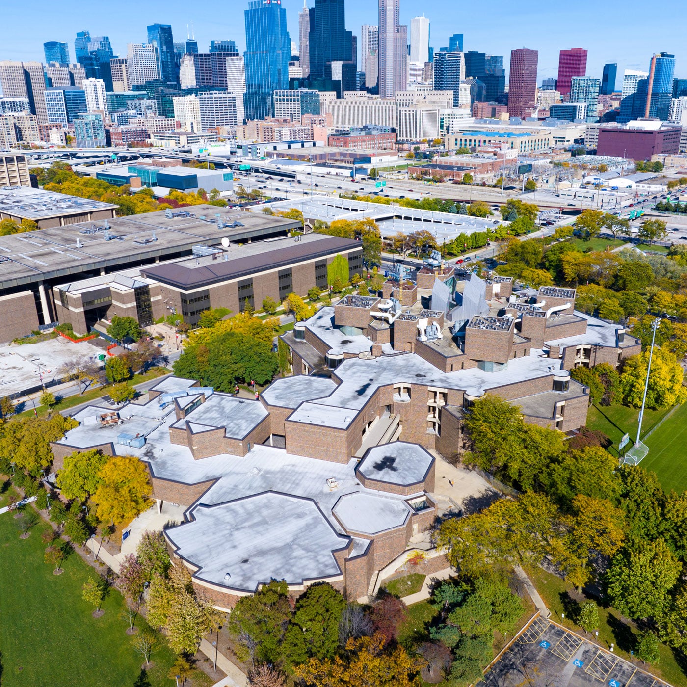 UIC as pictured from the air