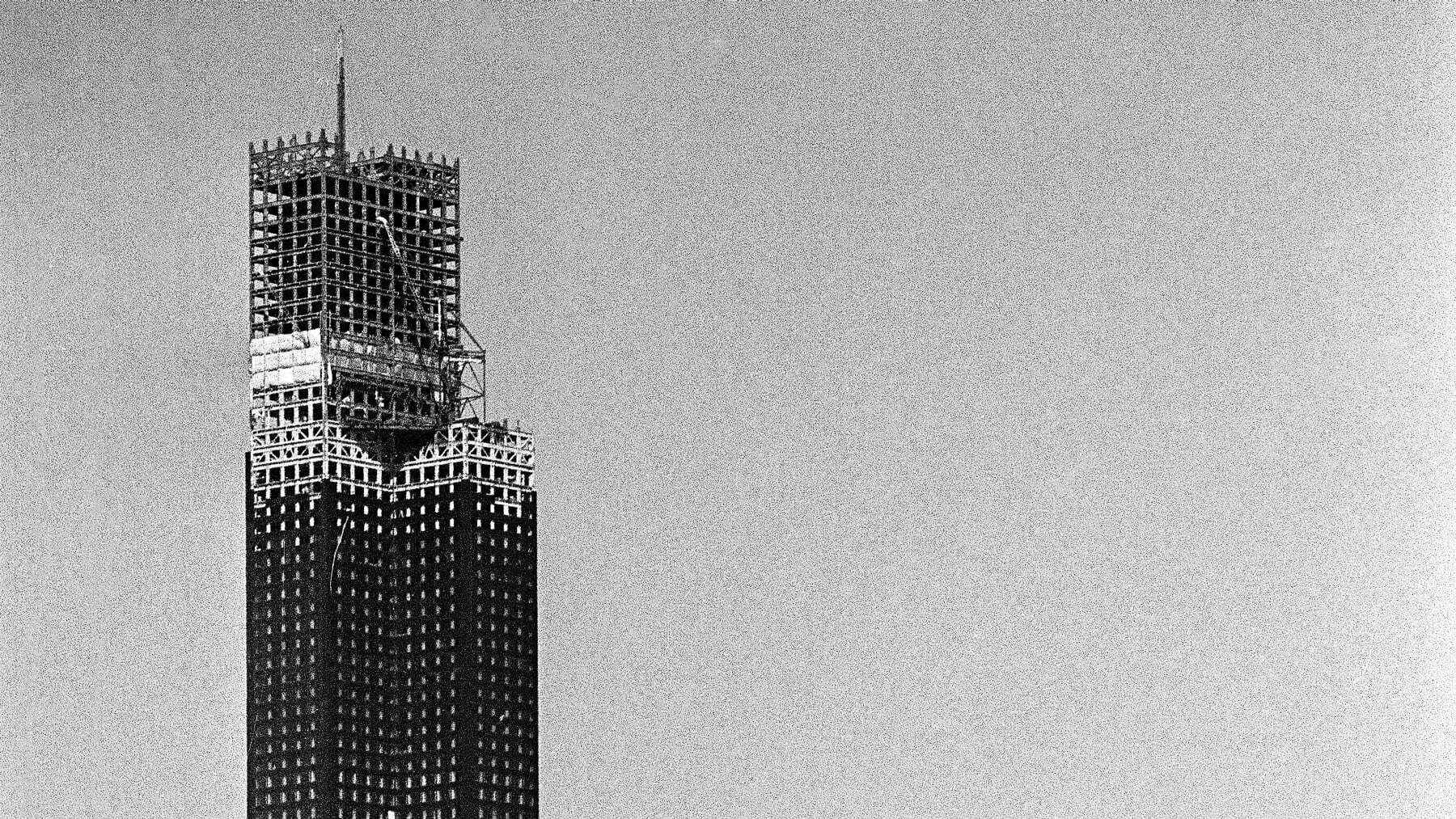 The Sears Tower under construction