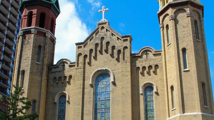 Old St. Patrick's Church in Chicago
