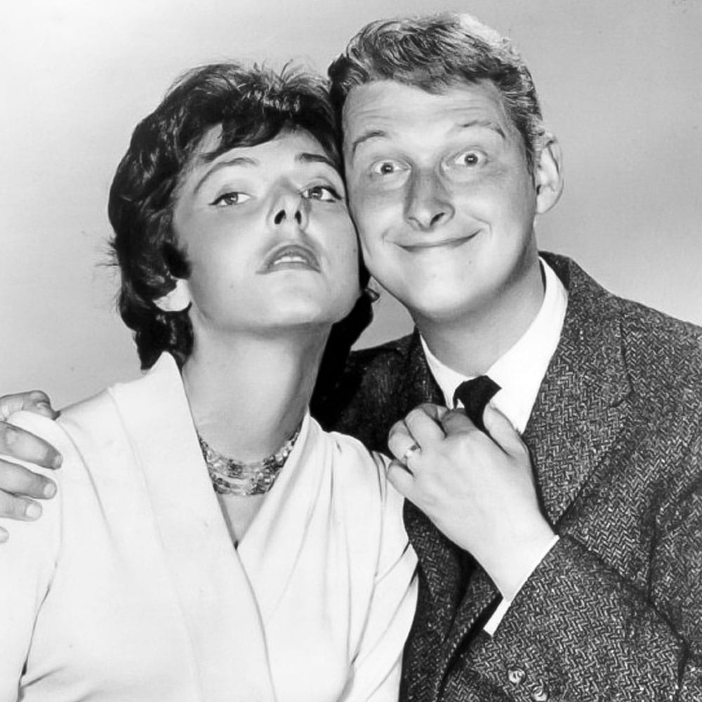 Comedy duo Mike Nichols and Elaine May