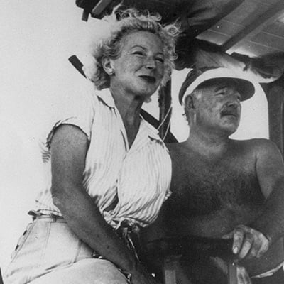Ernest Hemingway with his fourth wife, Mary Welsh. Photo: Courtesy A.E. Hotchner
