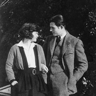 Ernest Hemingway and first wife, Hadley Richardson, in Chamby, Switzerland, 1922. Photo: Courtesy Ernest Hemingway Collection. John F. Kennedy Presidential Library and Museum, Boston