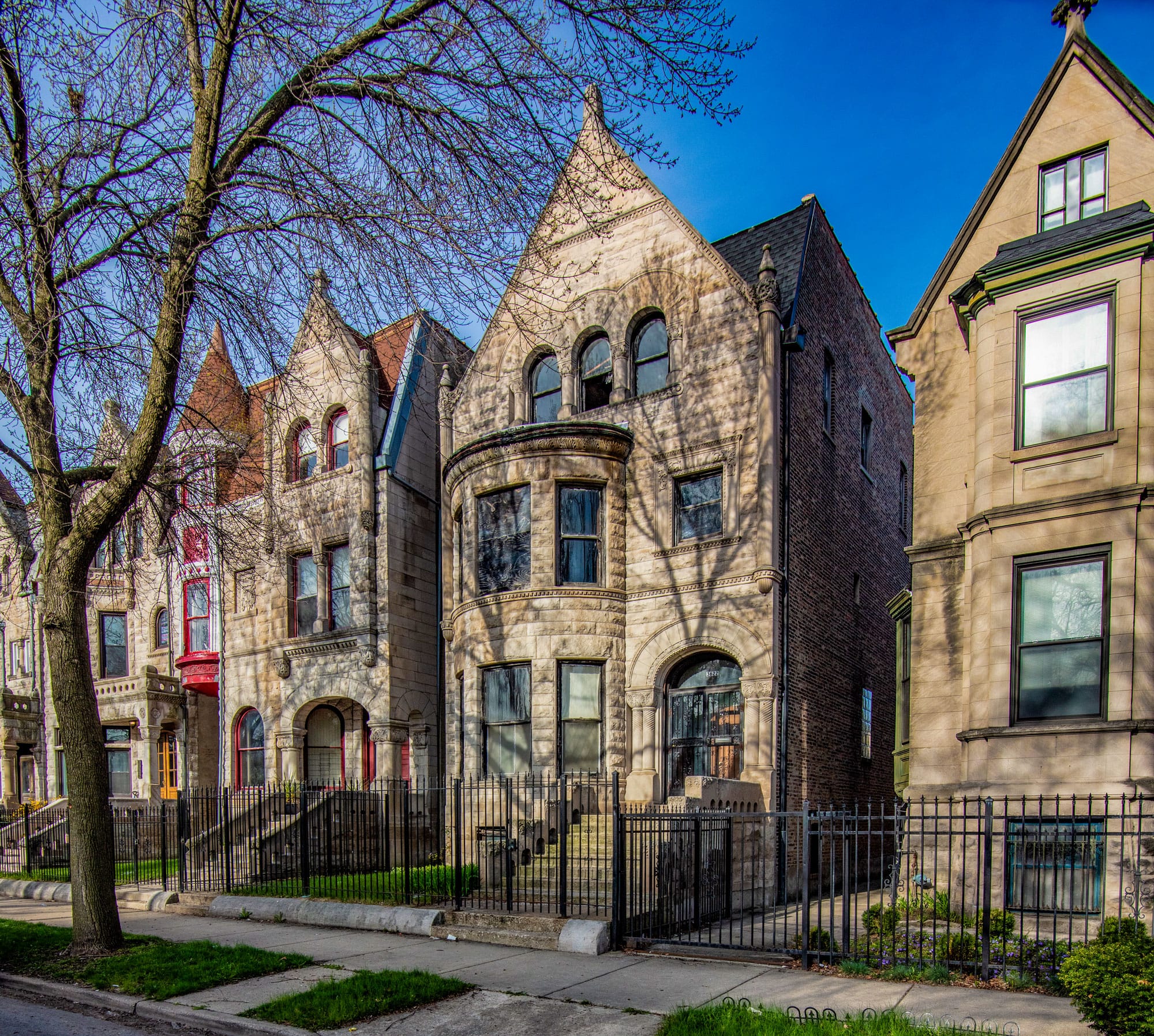 Bronzeville rowhouses