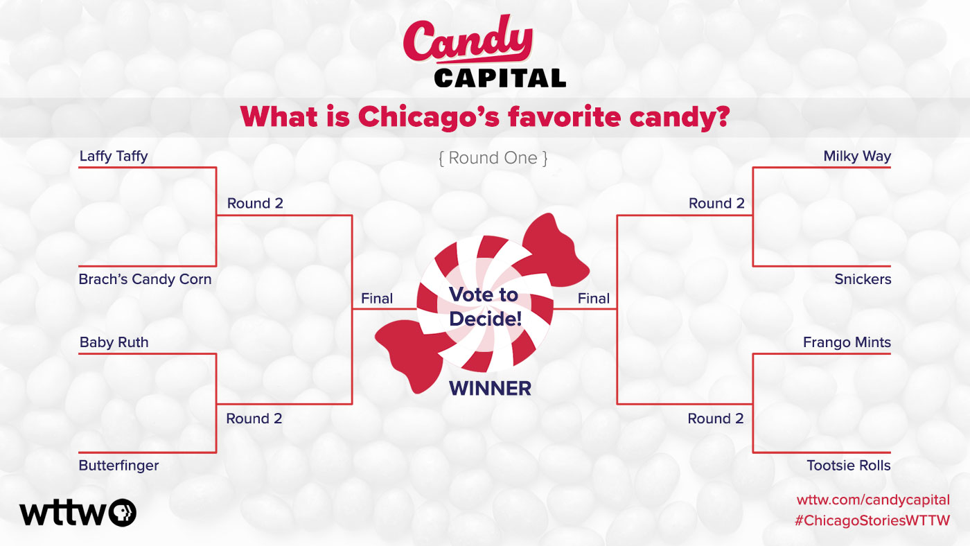 第一轮：弗兰戈薄荷糖还是糖果卷？巧克力牛奶糖还是巧克力花生糖？投票支持你最喜欢的糖果！