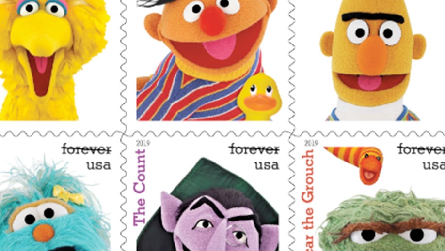 Sesame Street Stamps