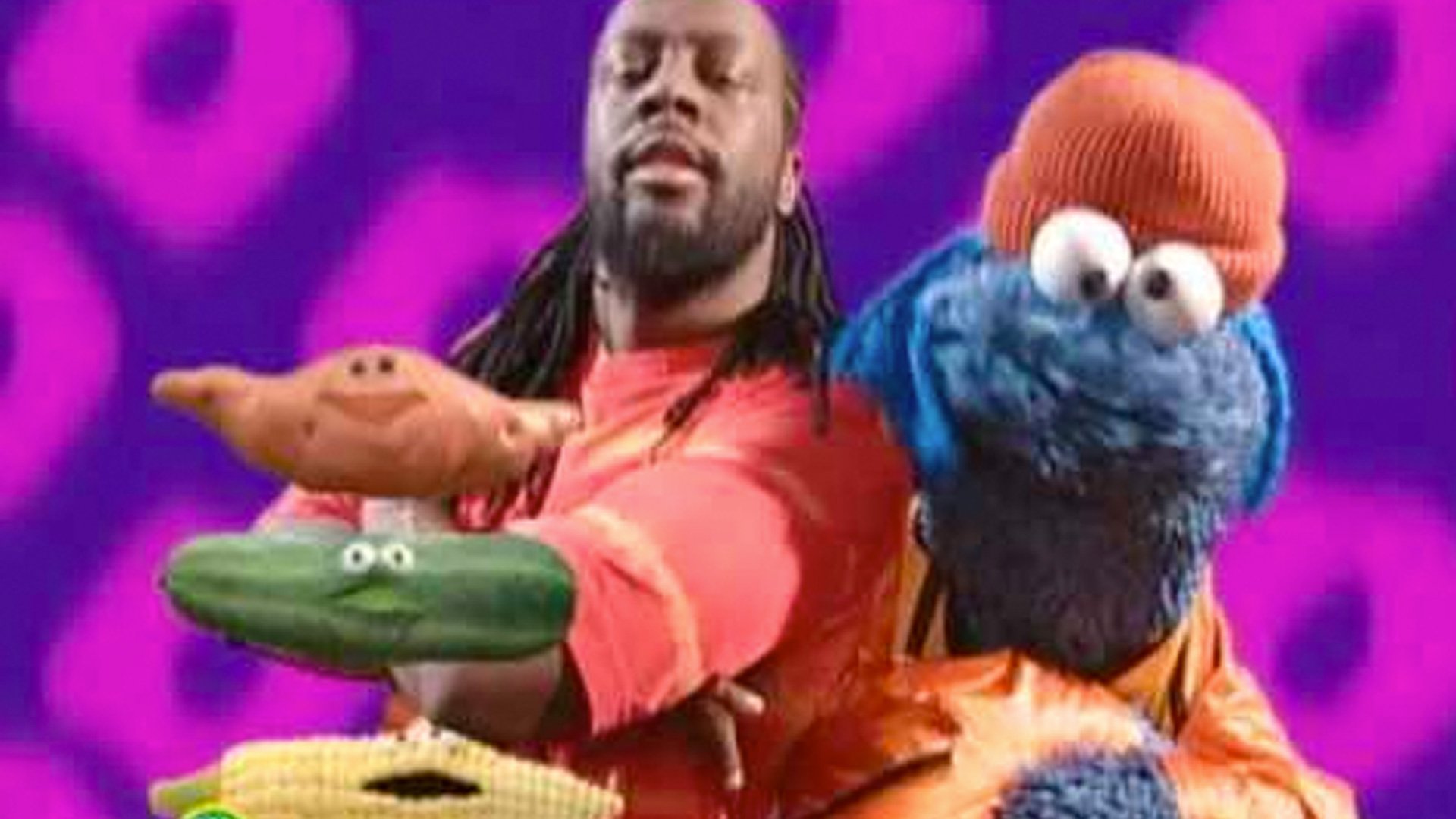 Wyclef Jean and Cookie Monster Sing About Healthy Food