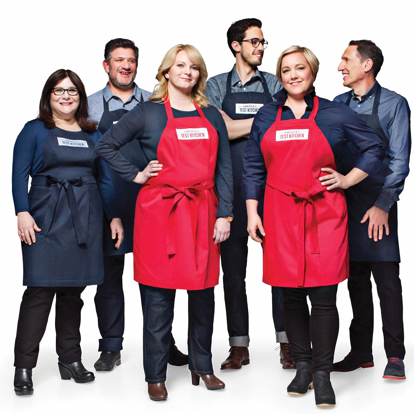 The America's Test Kitchen team. (Courtesy of America's Test Kitchen)