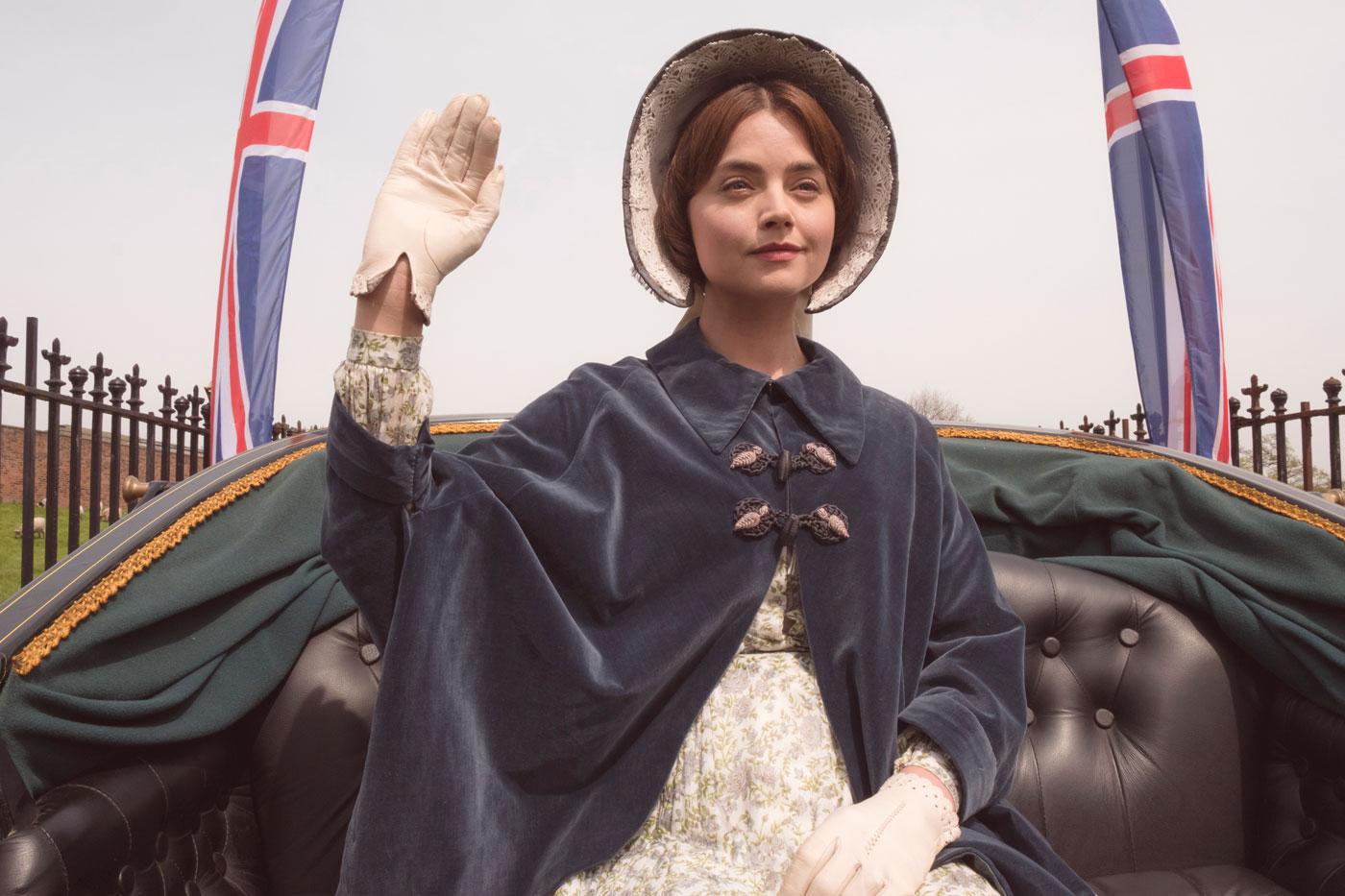 Jenna Coleman as Queen Victoria. (ITV Plc)