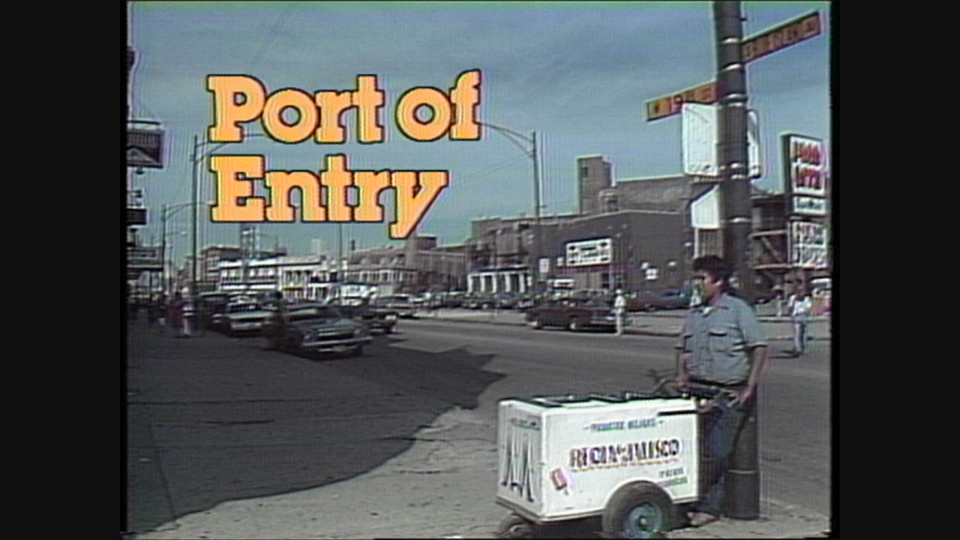 A still from the original WTTW documentary about Pilsen, 'Port of Entry.'
