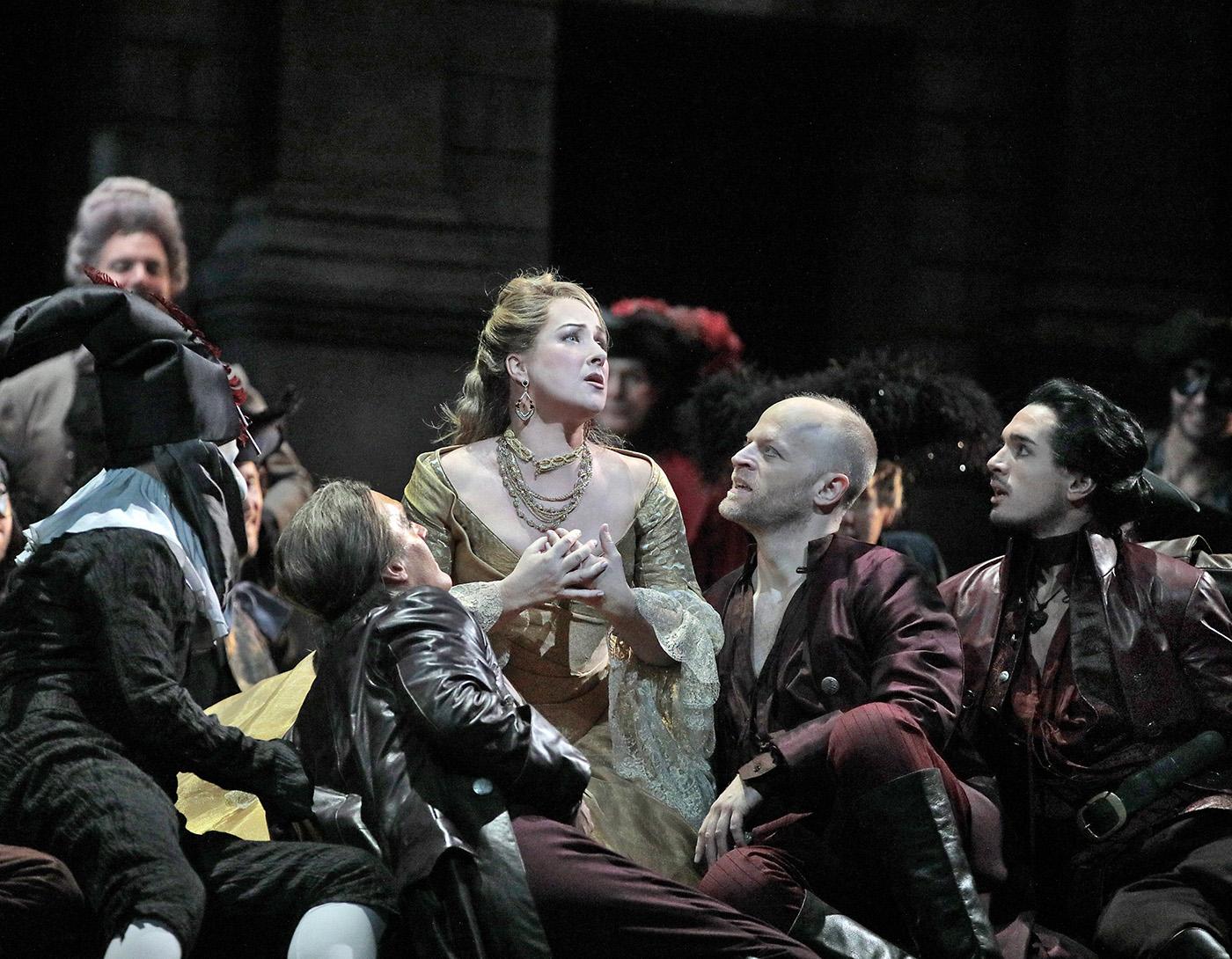 Diana Damrau as Juliette in Gounod's Roméo et Juliette at the Met. Photo: Ken Howard/Metropolitan Opera