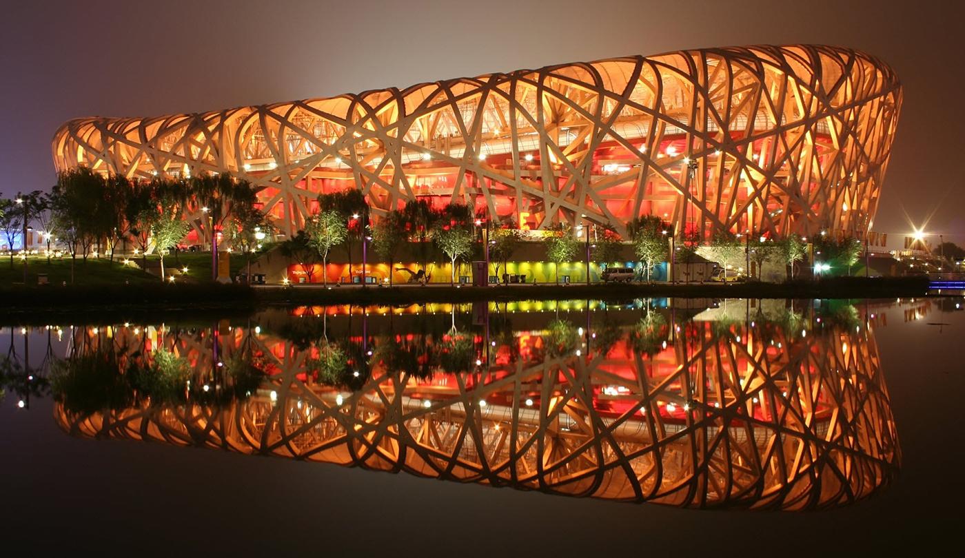 Herzog and de Meuron's Beijing National Stadium. Photo: Wikimedia Commons, user: Peter23