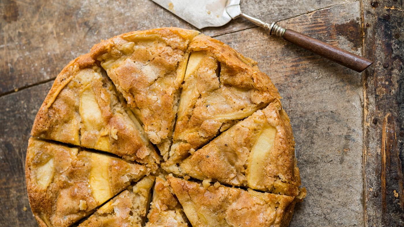 A French apple cake from Milk Street. Photo: Connie Miller of CB Creatives