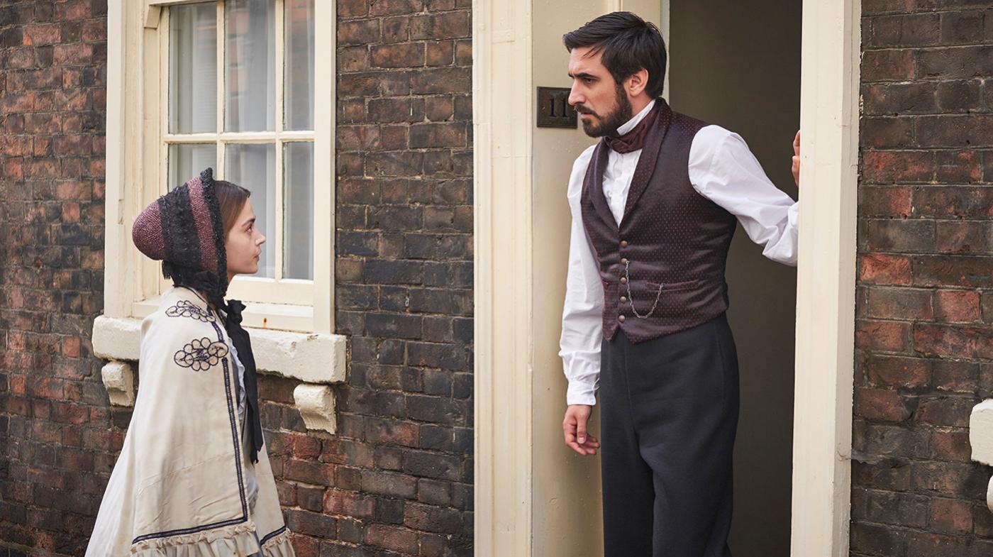 Victoria and Francatelli. Photo: Justin Slee/ITV Plc for MASTERPIECE