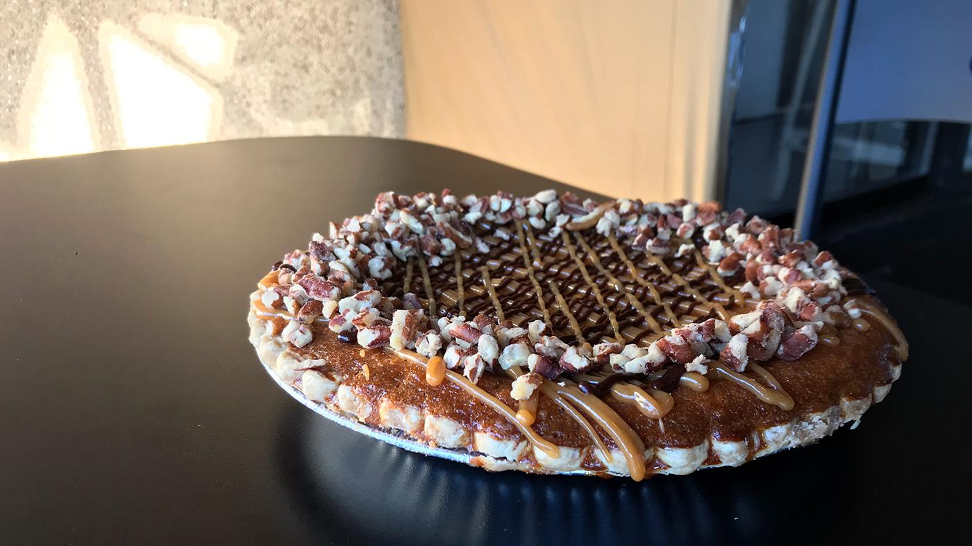 A laser pie from Brown Sugar Bakery in Chicago's Chatham/Grand Crossing