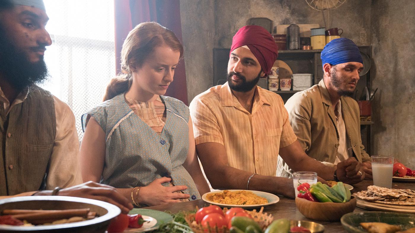 Cilla and Pardeep Singh in Call the Midwife. Photo: BBC/Neal Street Productions