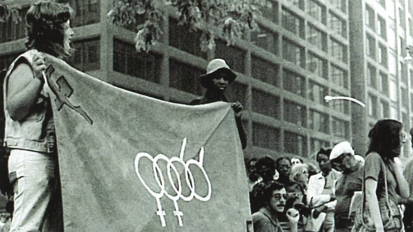 A pride parade in Chicago in the 1970s. Photo: Courtesy Rich Pfeiffer