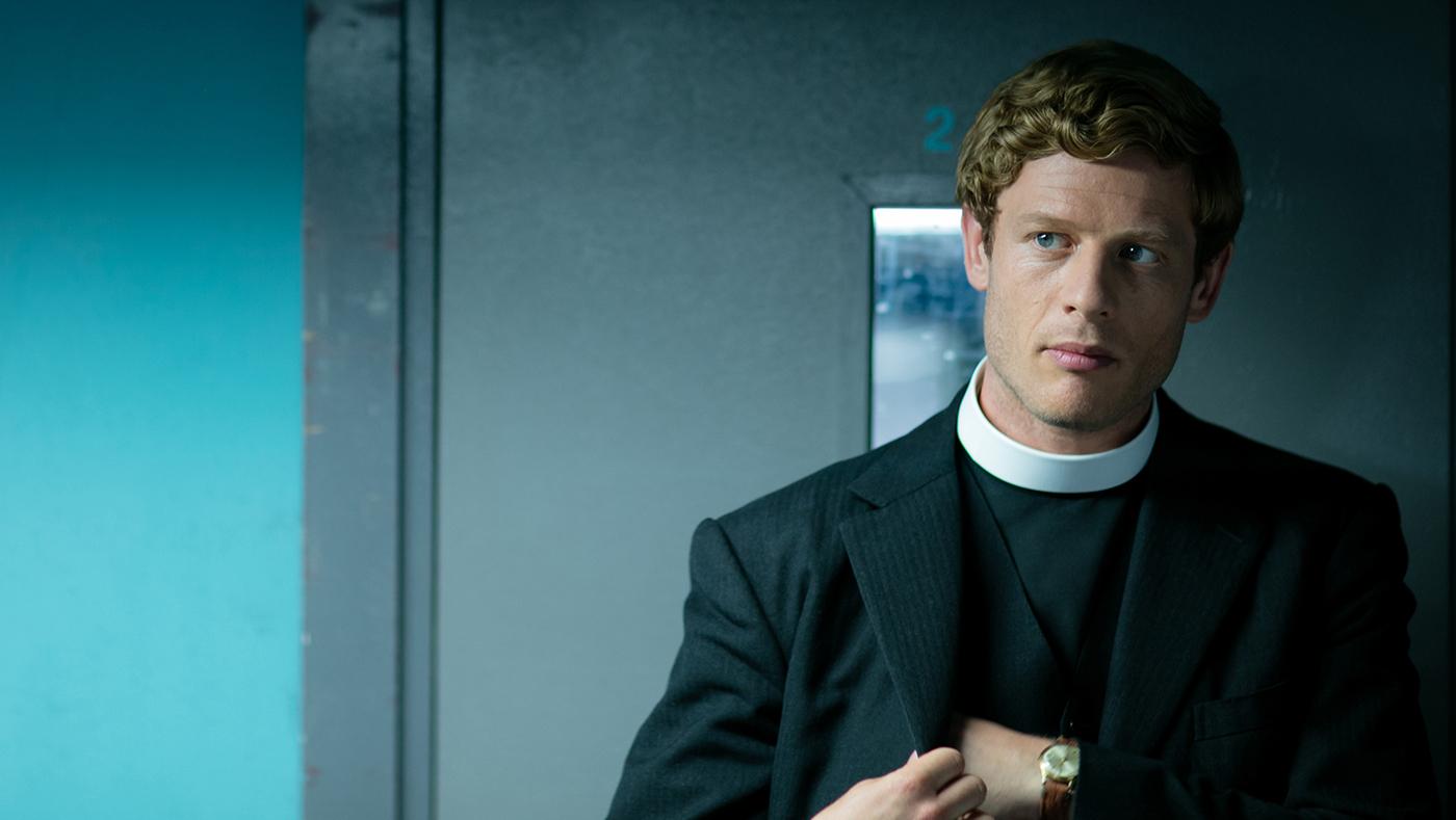 James Norton as Sidney Chambers in Grantchester. Photo: Kudos and MASTERPIECE