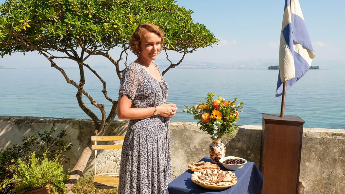 Louisa Durrell (Keeley Hawes) in The Durrells in Corfu. Photo: Sid Gentle Films 2019