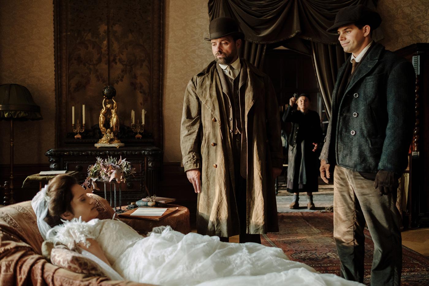 Oskar and Haussmann in Vienna Blood. Photo: Petro Domenigg/2019 Endor Productions/MR Film