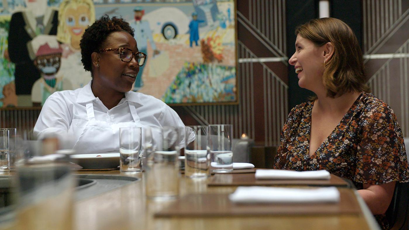 Chefs Mashama Bailey and Vivian Howard in 'Somewhere South.' Photo: Josh Woll/Markay Media