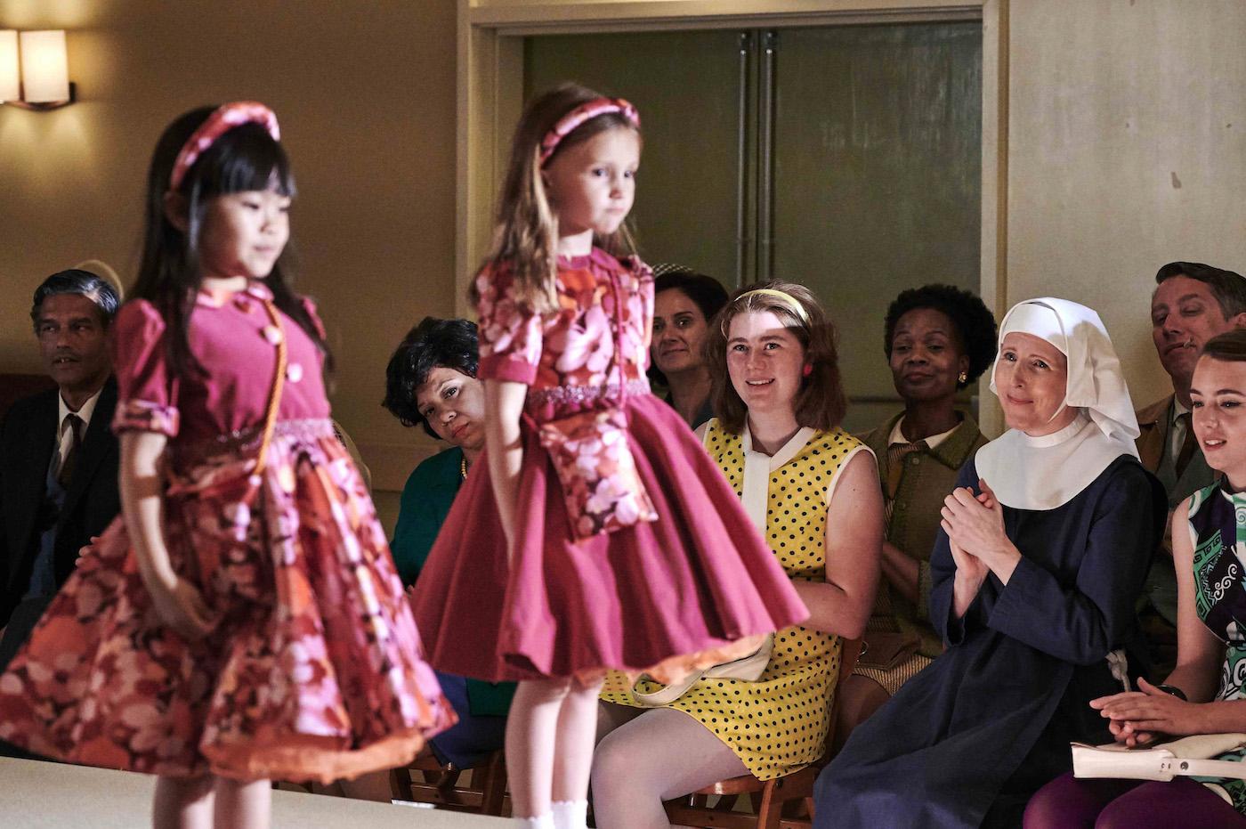 A fashion show in 'Call the Midwife.' Photo: BBC / Neal Street Productions