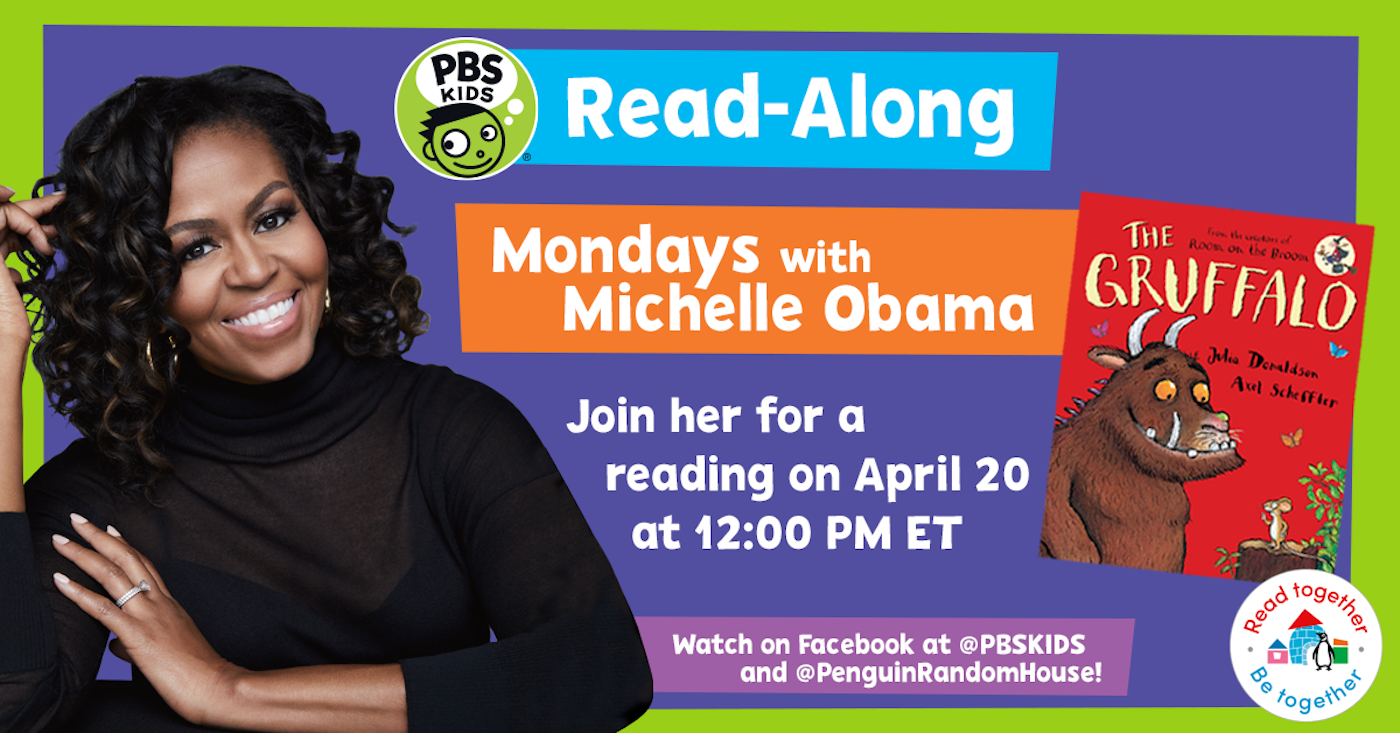 'Mondays with Michelle Obama' from PBS KIDS