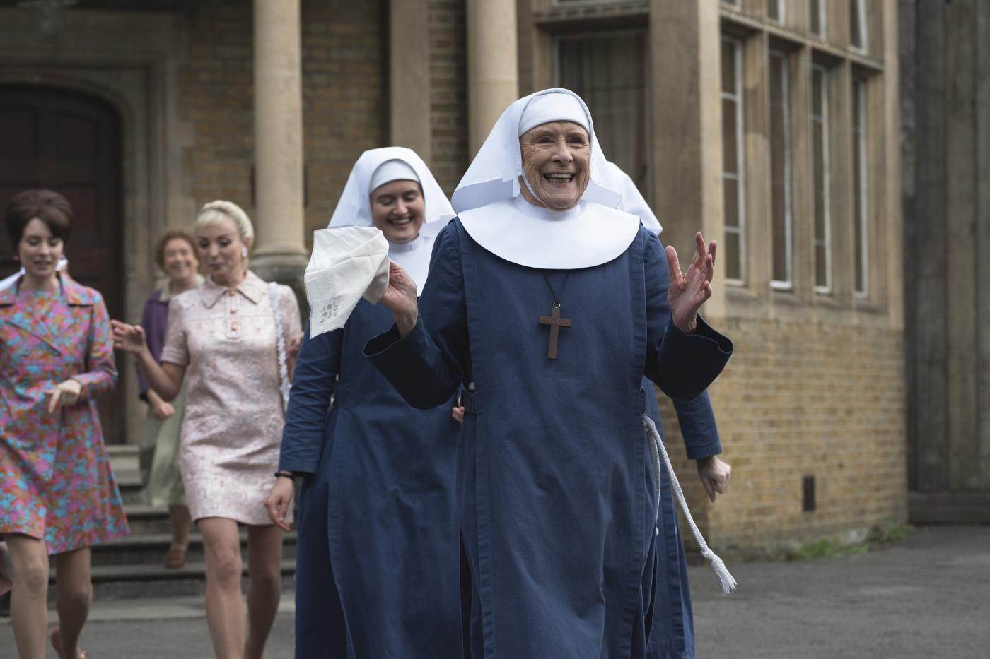 Sister France and Sister Monica Joan in season 9 of 'Call the Midwife.' Photo: BBC / Neal Street Productions