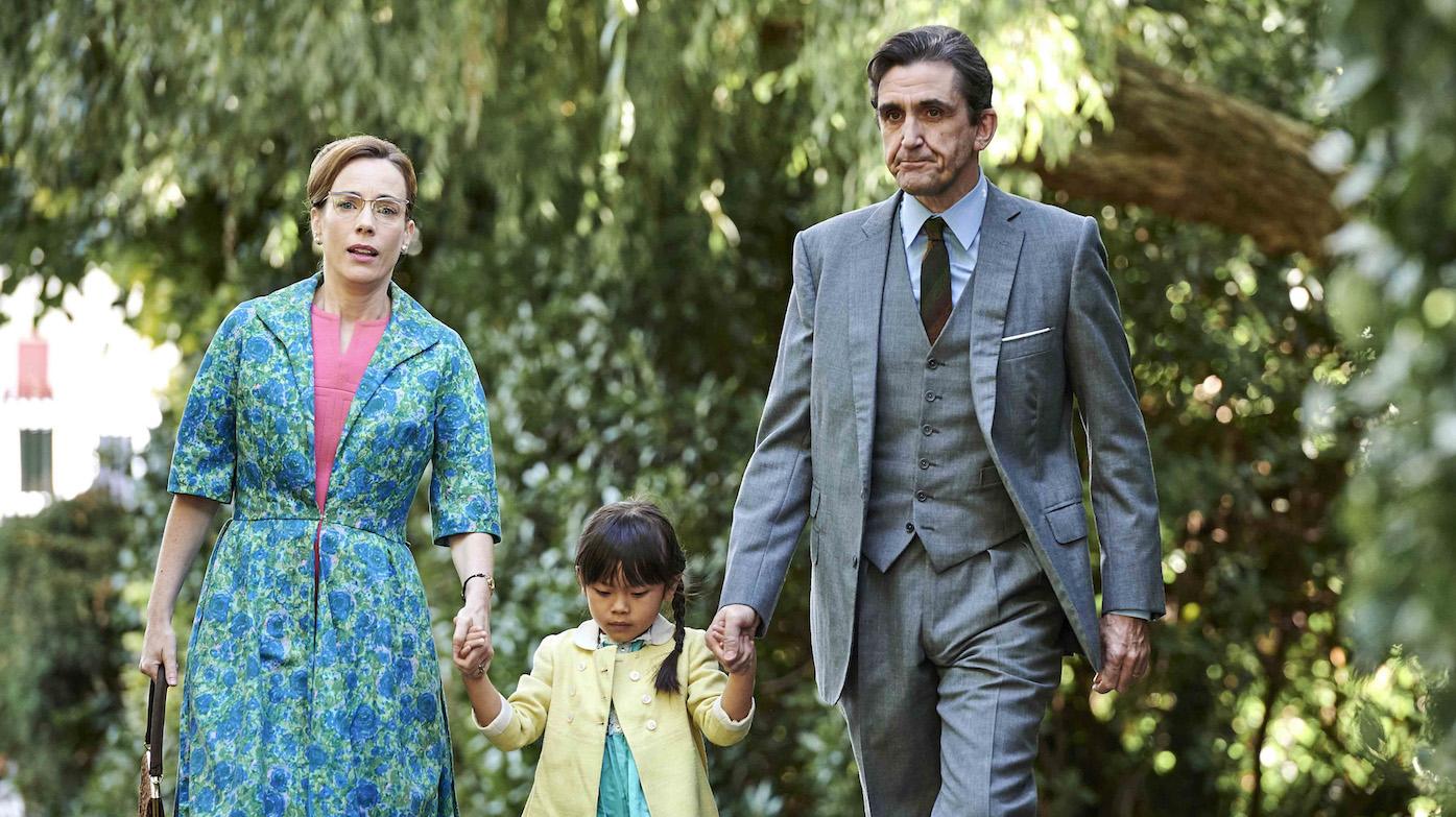Shelagh and Dr. Turner with Mae in 'Call the Midwife.' Photo: BBC / Neal Street Productions