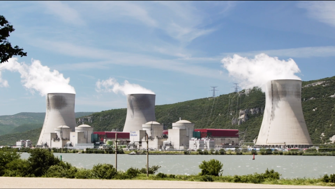 Nuclear power plant in Power Trip: The Story of Energy