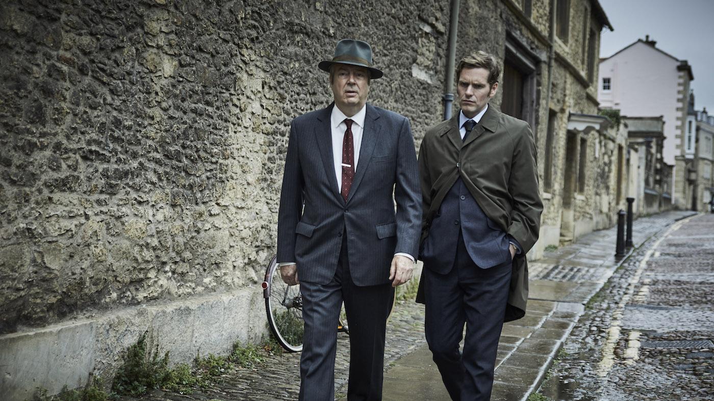 Thursday and Endeavour in season 7. Photo: Mammoth Screen