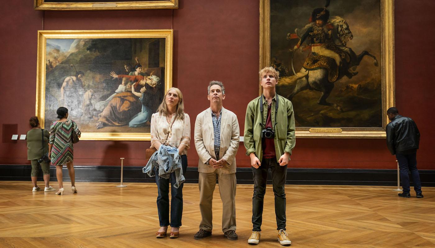 Connie, Albie, and Douglas at a museum in 'Us.' Photo: Masterpiece