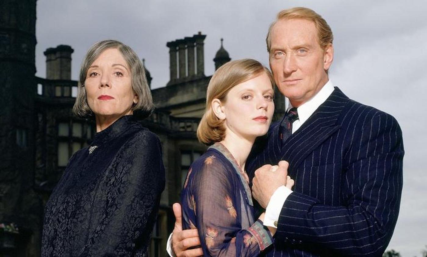 Diana Rigg, Emilia Fox, and Charles Dance in the 1997 'Masterpiece' version of 'Rebecca'