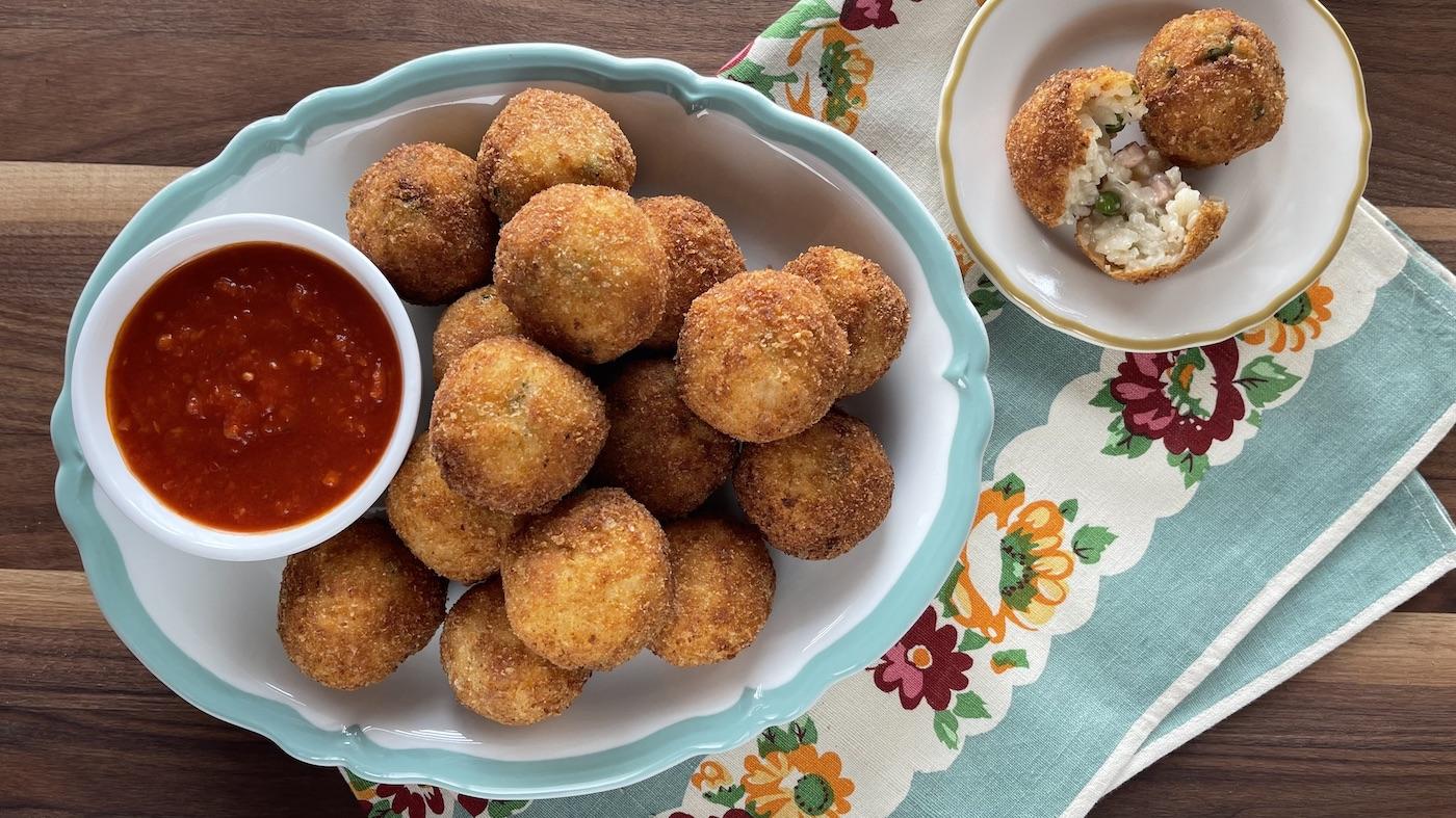 Arancini from Lidia's Kitchen