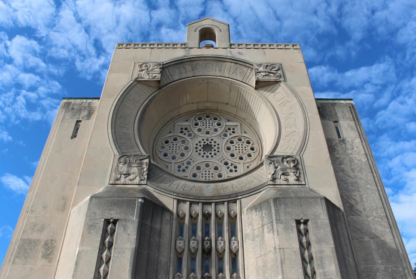 The Madonna Della Strada Chapel at Chicago's Loyola University