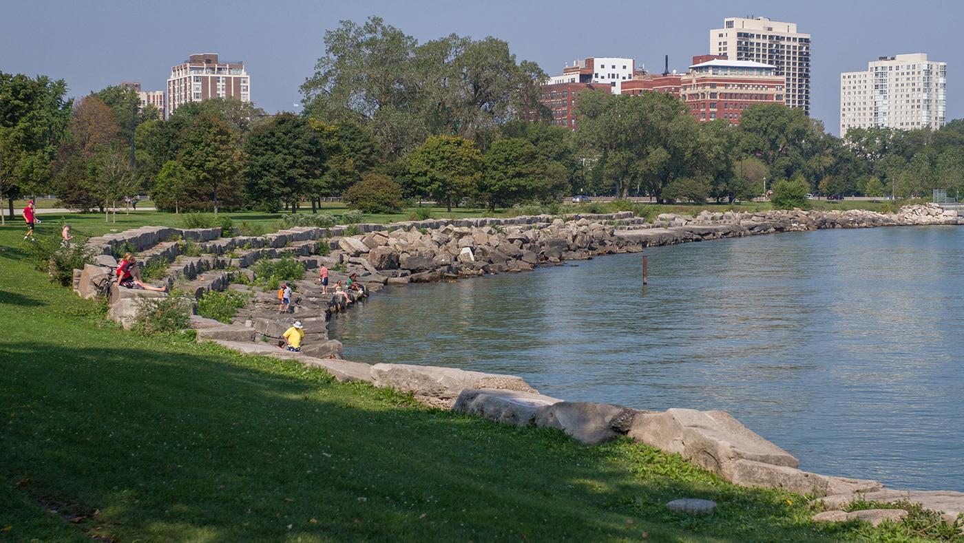 Promontory Point in Chicago