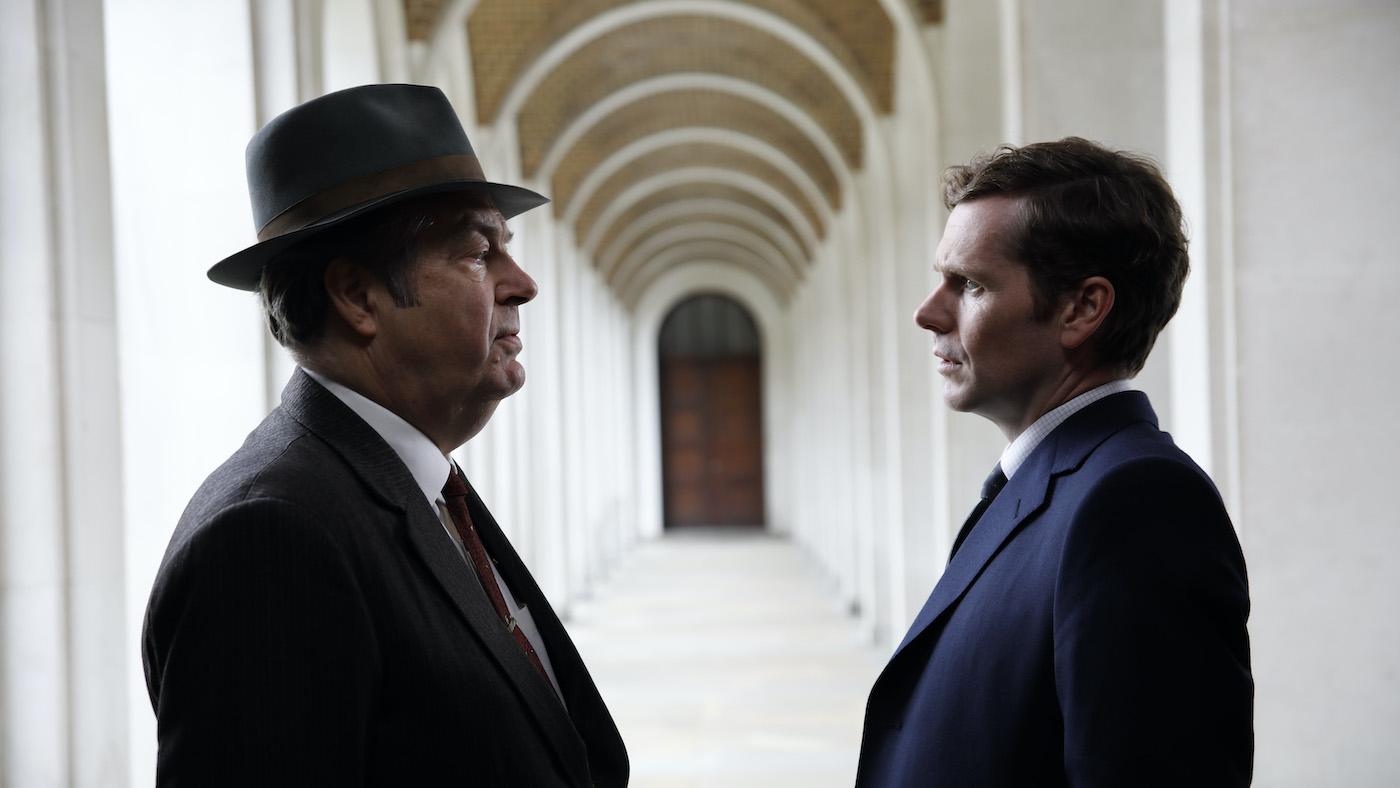 Thursday and Morse face each other in the final season of Endeavour