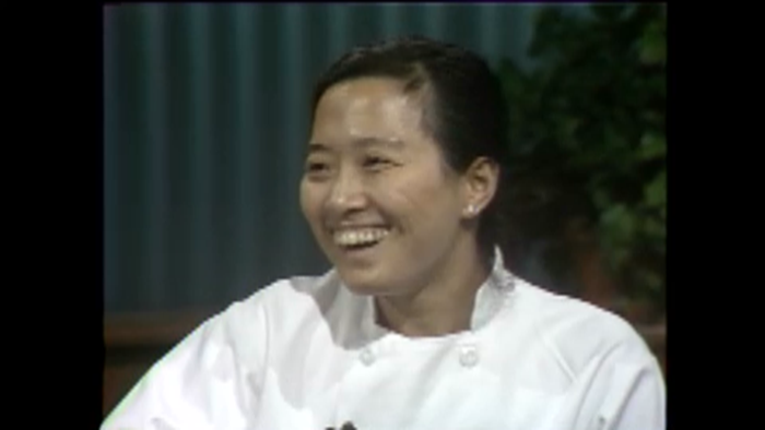 Jackie Shen on a 1985 episode of Chicago Tonight