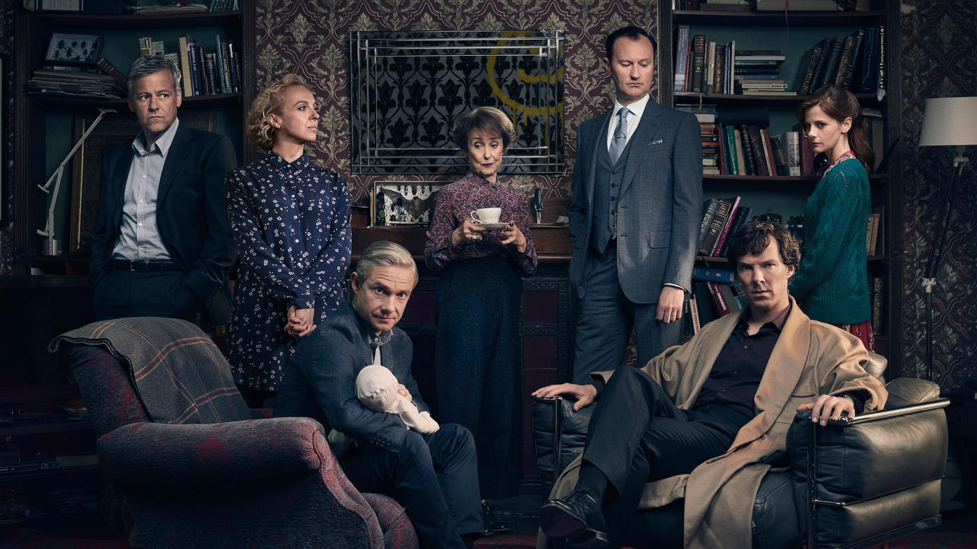 The cast of Sherlock is ready for a new season.