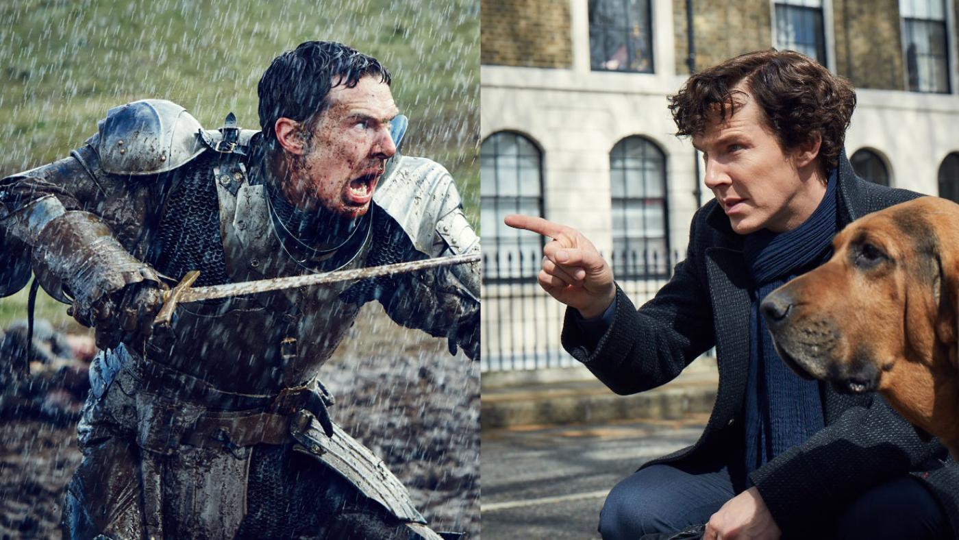 Benedict Cumberbatch as Richard III and Sherlock