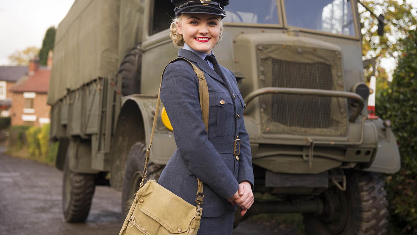 Jodie Hamblett as Jenny in 'Home Fires.' Photo: iTV and MASTERPIECE