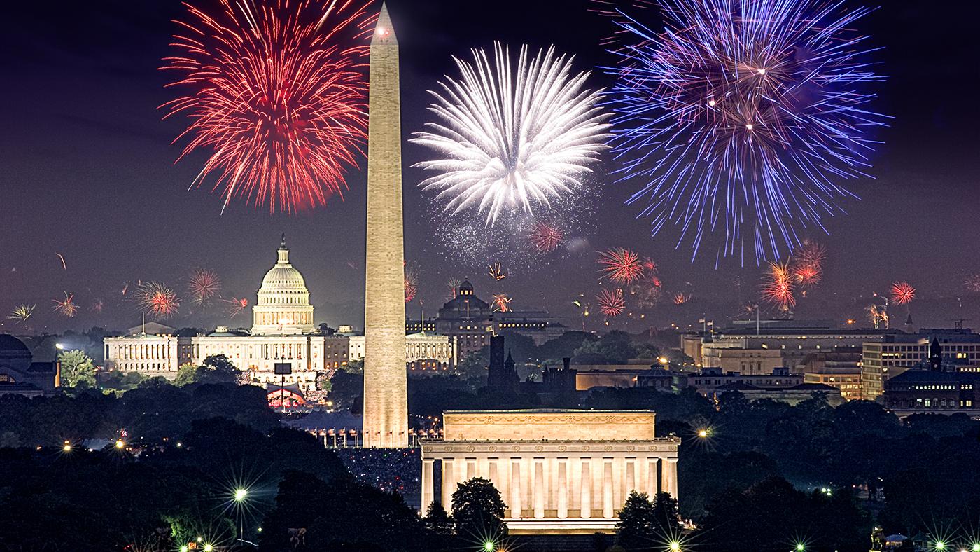 A Capitol Fourth with fireworks. Photo: Capital Concerts/Keith Lamond via Shutterstock
