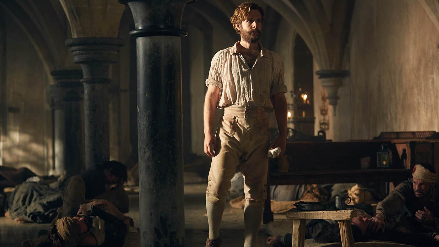 Dwight Enys in Poldark. Photo: Mammoth Screen for BBC and MASTERPIECE