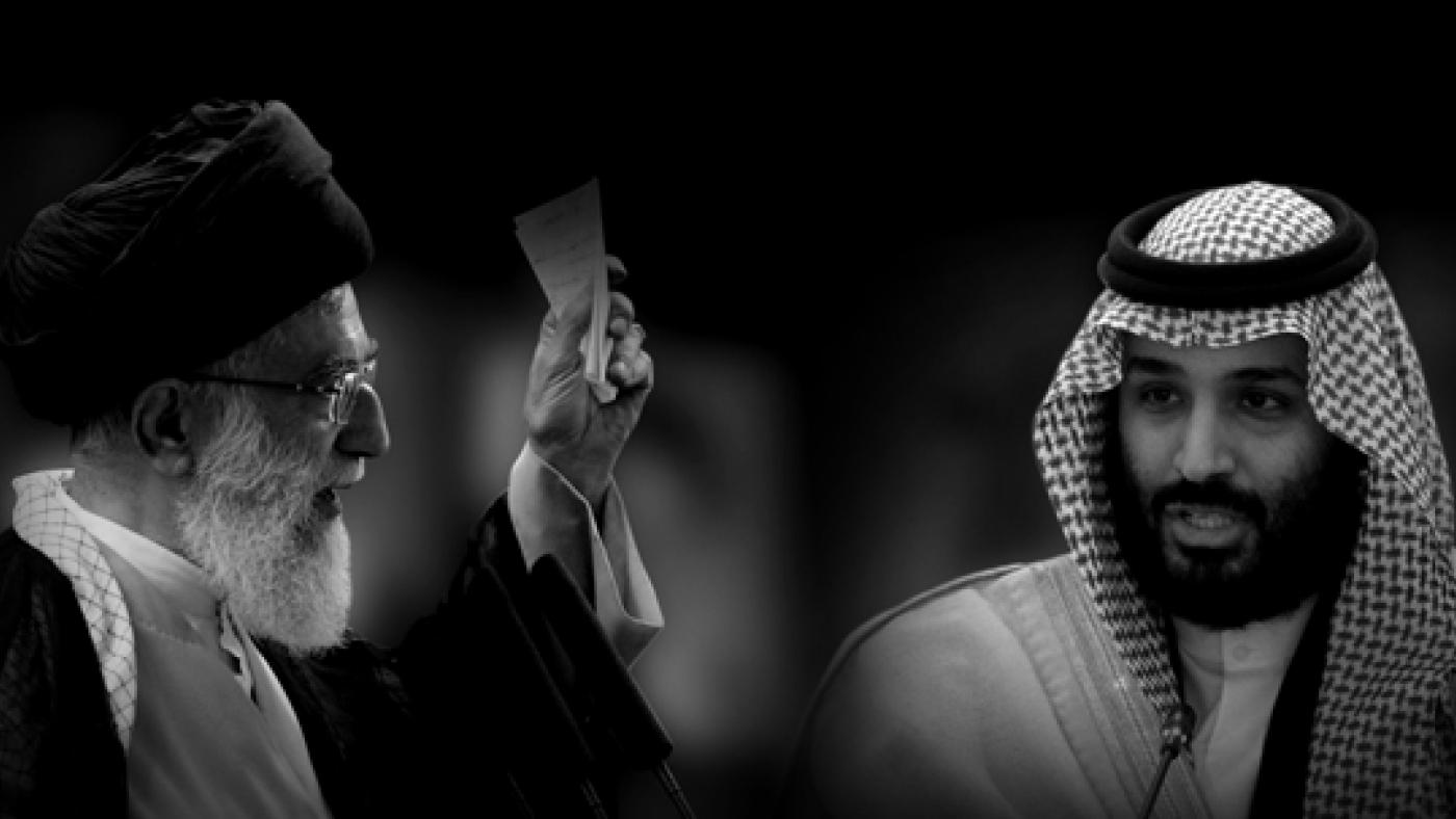 Iran's Supreme Leader Ayatollah Ali Khamenei and Saudi Crown Prince Mohammed bin Salman. Photos: REUTERS/Morteza Nikoubazl & Bandar Algaloud/Saudi Royal Court/Handout via REUTERS