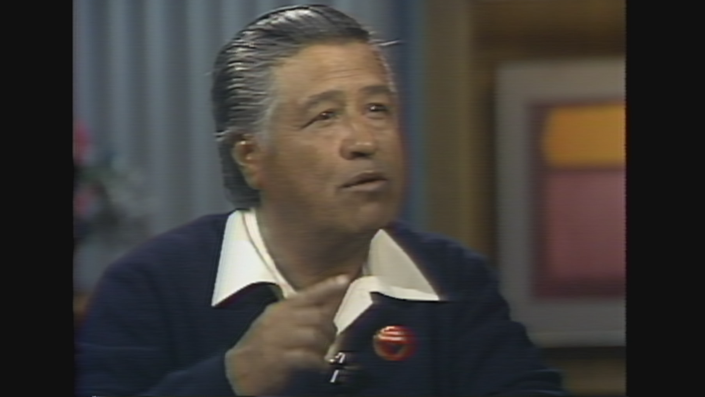 Cesar Chavez on Chicago Tonight with John Callaway
