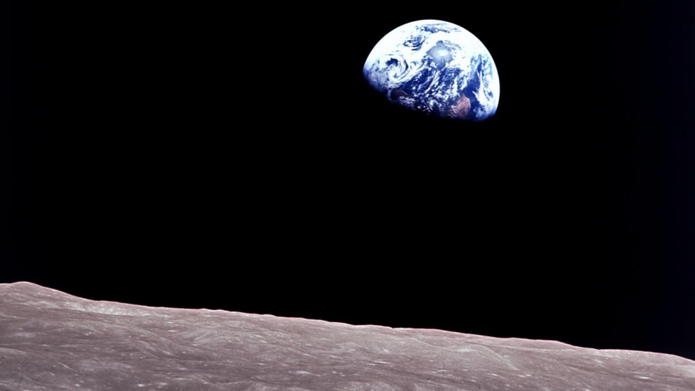 The iconic Earthrise photo from Apollo 8. Photo: NASA