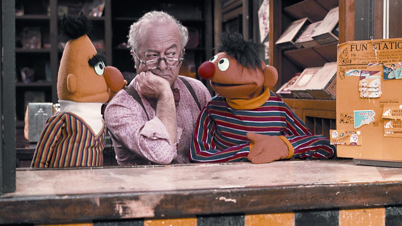 Mr. Hooper with Bert and Ernie. Image: Sesame Workshop