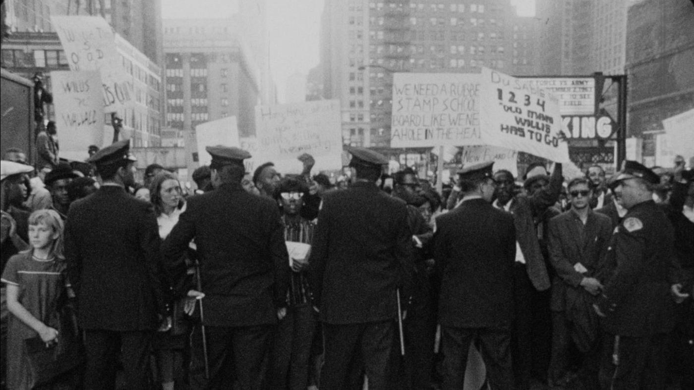 The 1963 boycott and march against segregation in Chicago Public Schools. Photo: Kartemquin Films