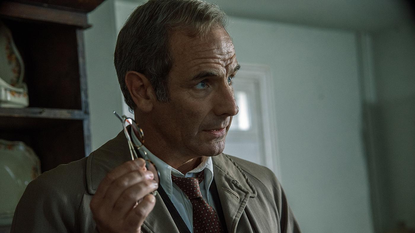 Geordie Keating in Grantchester. Photo: Kudos and MASTERPIECE