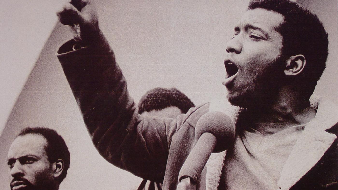 Fred Hampton. Image: Chicago Defender Archives, from WTTW's Dusable to Obama