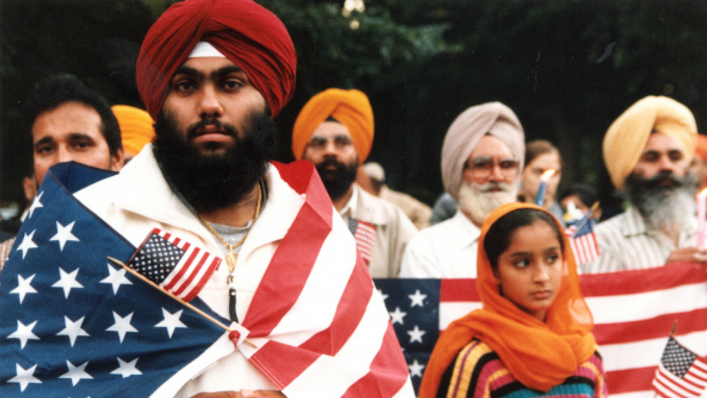 A Sikh patriot. Photo: Corky Lee